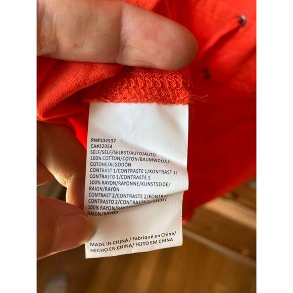 🧺Tiny by Anthropologie | 100% Cotton Eyelet Embroidered Side Tie Tank | Medium - Picture 5 of 7